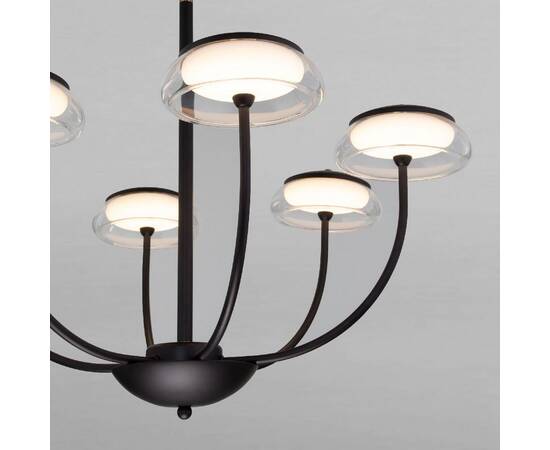 Люстра на штанге Eurosvet Fungo 50388 LED черный a068861, изображение 2