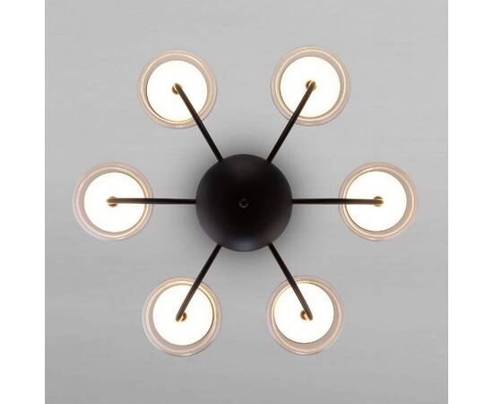 Люстра на штанге Eurosvet Fungo 50388 LED черный a068861, изображение 3