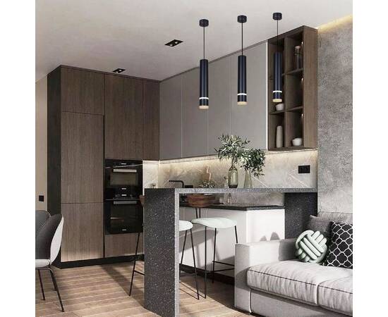 Подвесной светильник Reluce 16005-0.9-001LD 300mm GU10 BK, изображение 6