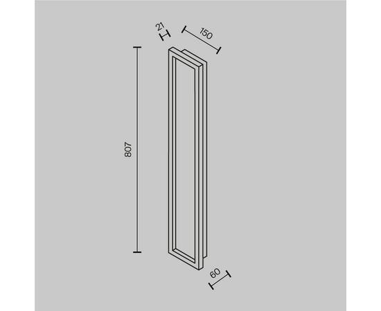 Настенный светильник Maytoni Orign MOD311WL-L70B3K, изображение 6