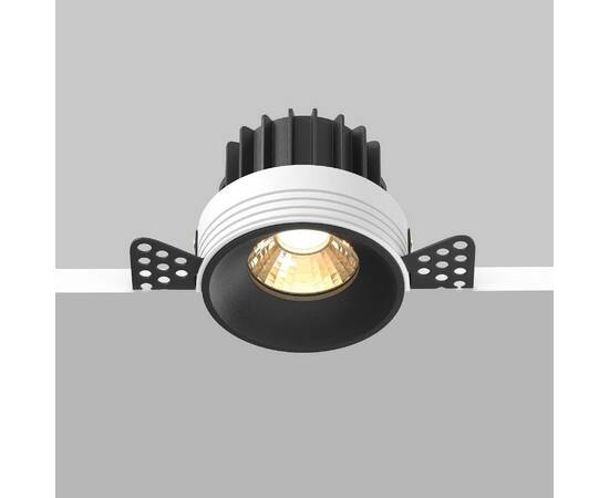 Встраиваемый светильник Maytoni Round DL058-12W2.7K-TRS-B, изображение 4