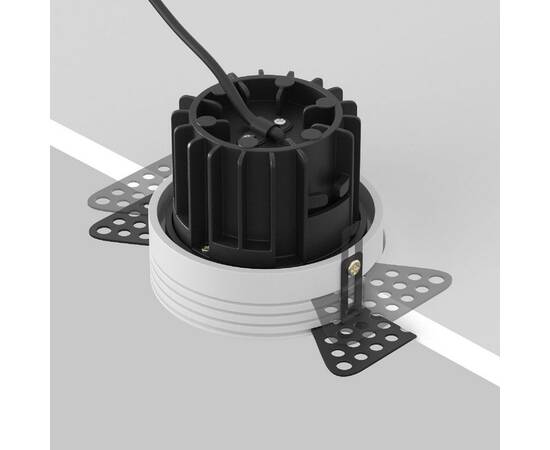 Встраиваемый светильник Maytoni Round DL058-12W2.7K-TRS-B, изображение 6
