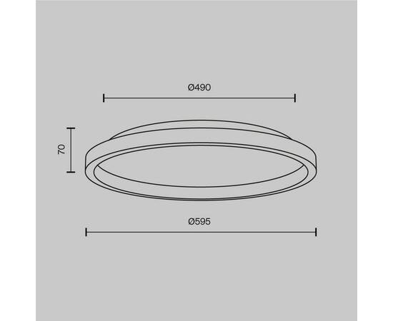 Потолочный светильник Maytoni Orign MOD311CL-L40B3K, изображение 6