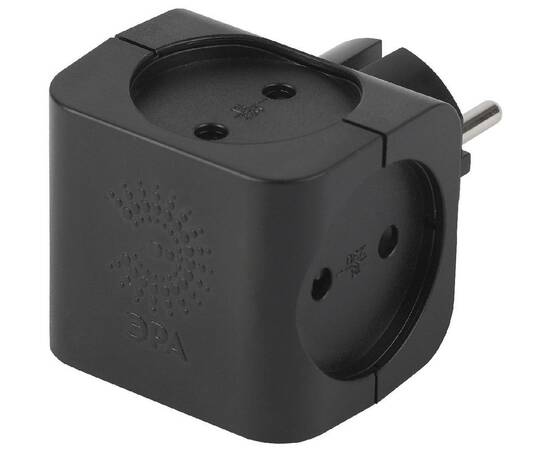 Разветвитель электрический Эра SP-4-B Б0008207