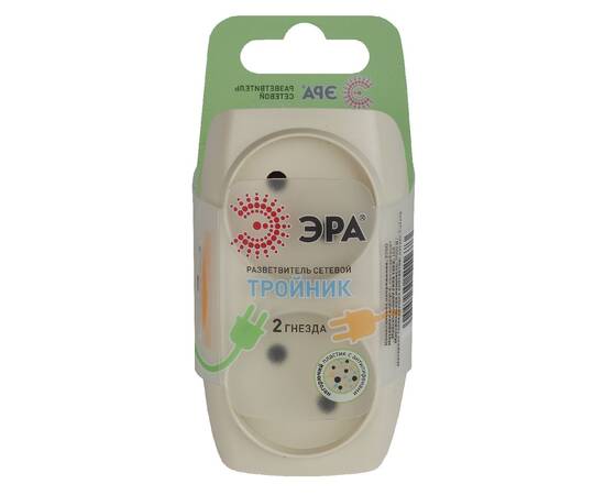 Разветвитель электрический Эра SP-2-I Б0017017, изображение 4