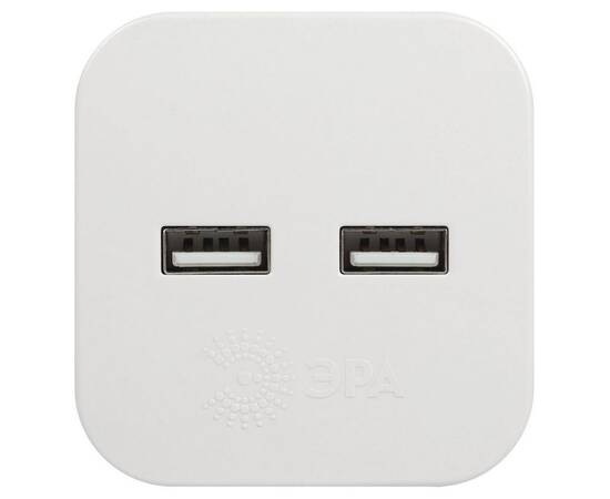 Разветвитель электрический Эра SP-2-USB-W Б0049531, изображение 4