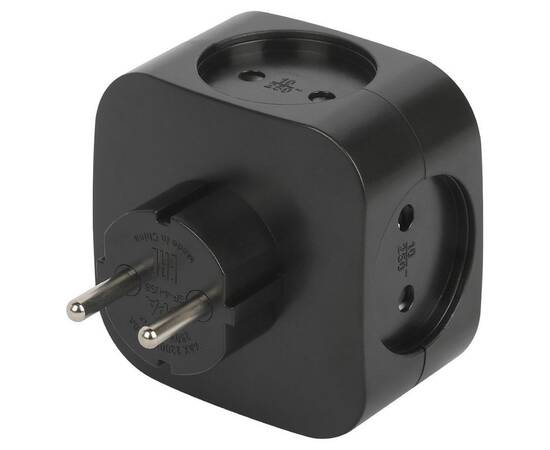 Разветвитель электрический Эра SP-4-USB-B Б0049536, изображение 3