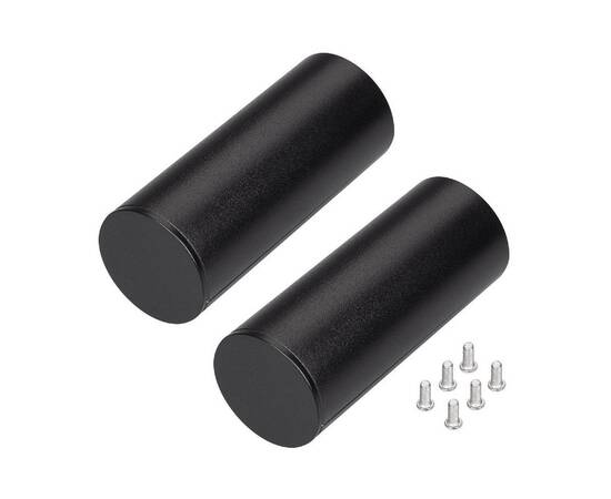 Заглушка Arlight ROUND-D36-360 BLACK с отверстием 050534