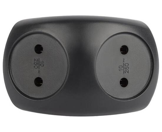 Разветвитель электрический Эра SPx-2-B Б0059720, изображение 2