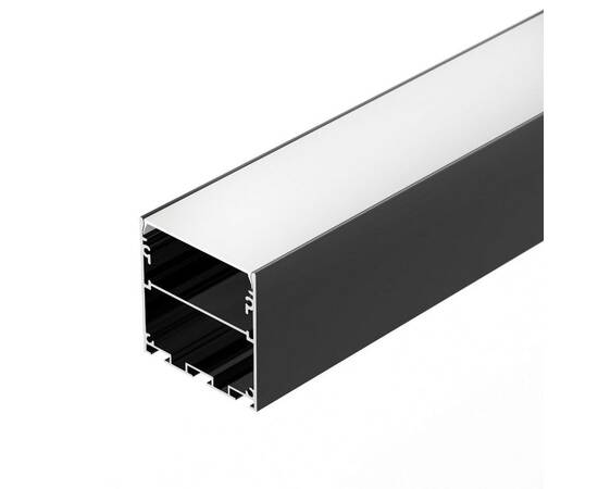 Алюминиевый профиль Arlight LINE-M-5050-2000 BLACK 053403