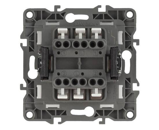 Выключатель двойной Эра 12-1104-05 Б0014649, изображение 2