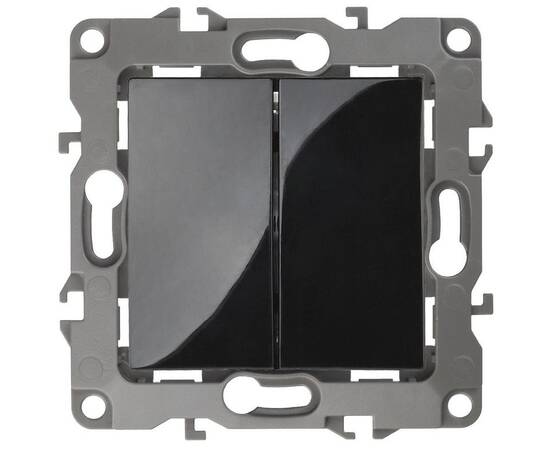 Выключатель двойной Эра 12-1104-06 Б0014650