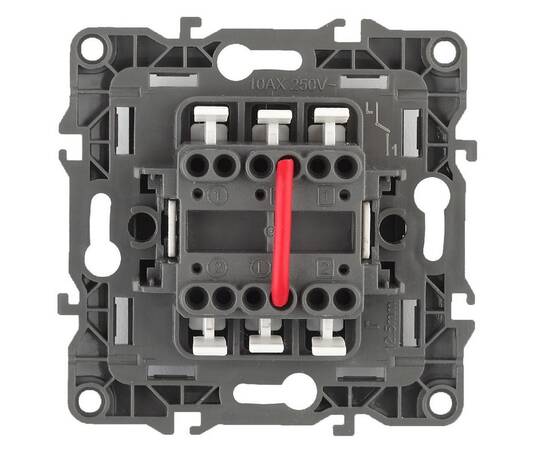 Выключатель двойной Эра 12-1004-05 Б0014655, изображение 2