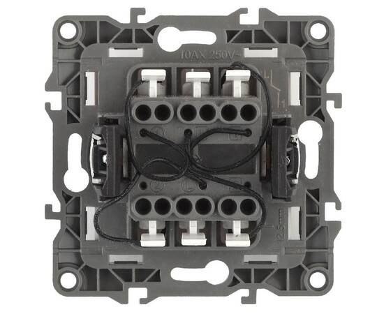 Выключатель двойной с подсветкой Эра 12-1105-02 Б0014658, изображение 2