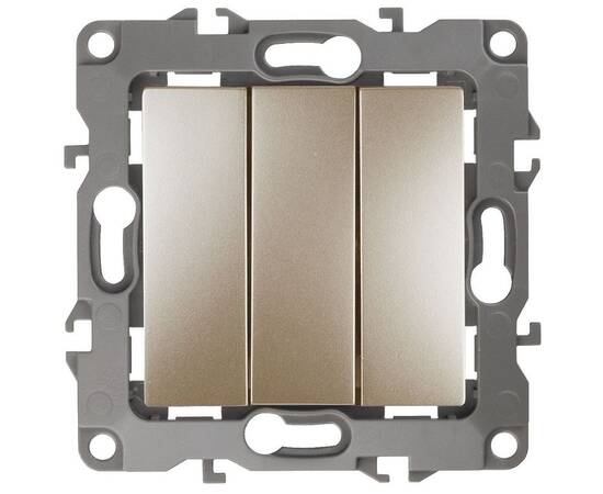 Выключатель тройной Эра 12-1107-04 Б0014672