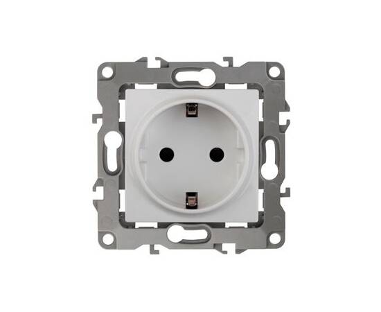 Розетка 2P+E Schuko Эра 12-2001-01 Б0014681
