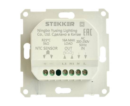 Теморегулятор механический для теплого пола Stekker GLS00-7117-01 49740, изображение 6