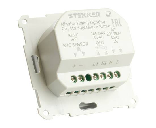 Теморегулятор механический для теплого пола Stekker GLS00-7117-01 49740, изображение 8