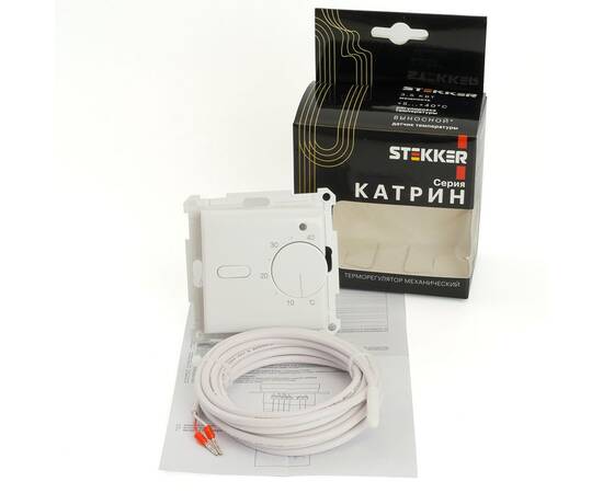 Теморегулятор механический для теплого пола Stekker GLS00-7117-01 49740, изображение 10
