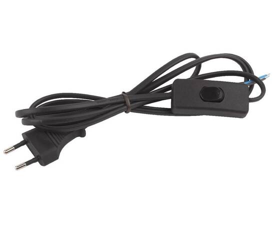 Шнур для бра Эра UX-ШВВП-S-1,8m-B Б0044072