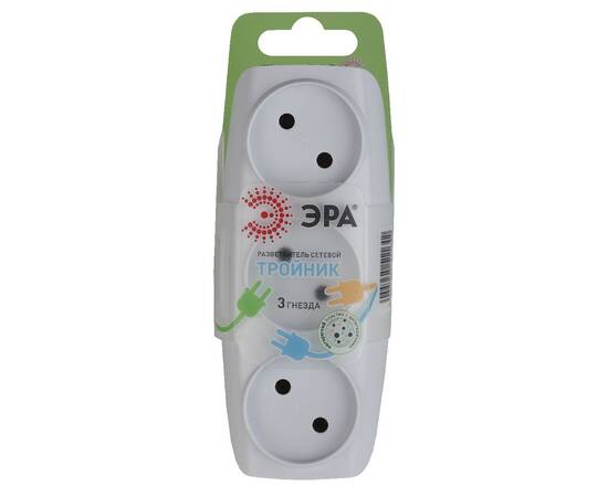 Разветвитель электрический Эра SP-3-W C0045527, изображение 4
