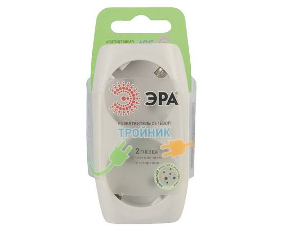 Разветвитель электрический Эра SP-2e-I Б0002369, изображение 4