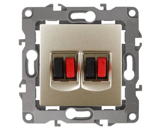 Розетка аудио двойная Эра 12-3112-04 Б0027464