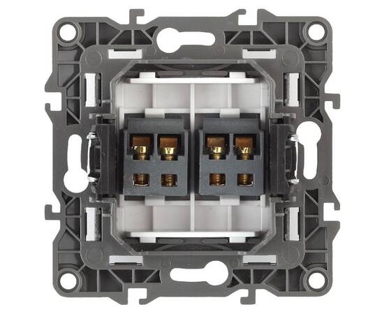 Розетка аудио двойная Эра 12-3112-04 Б0027464, изображение 2