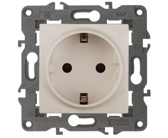 Розетка 2P+E Schuko Эра 14-2101-02 Б0034265