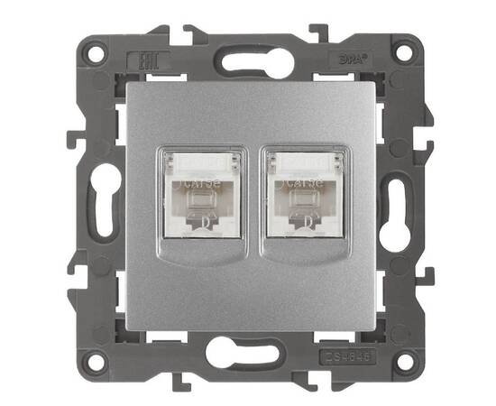 Розетка 2хRJ45 Эра 14-3108-03 Б0034310