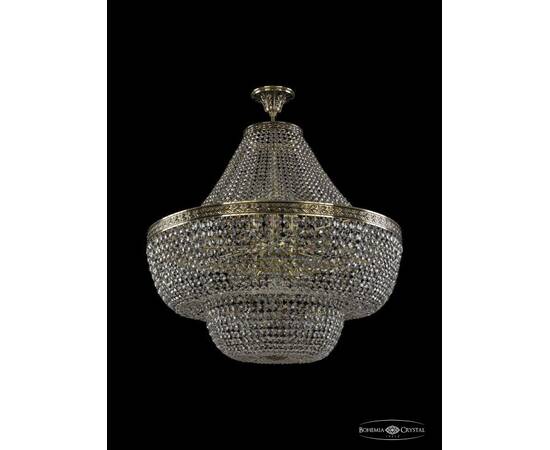 Люстра на штанге Bohemia Ivele Crystal 19101/H1/80IV GB