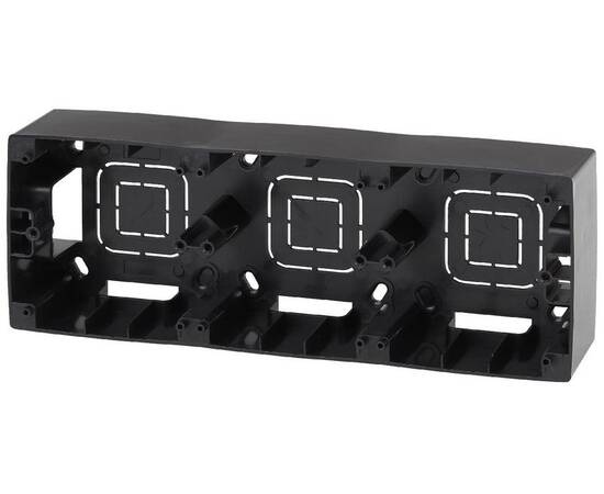 Коробка для накладного монтажа на 3 поста Эра 12-6103-06 Б0043185