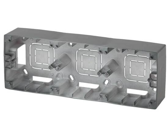 Коробка для накладного монтажа на 3 поста Эра 12-6103-12 Б0043186