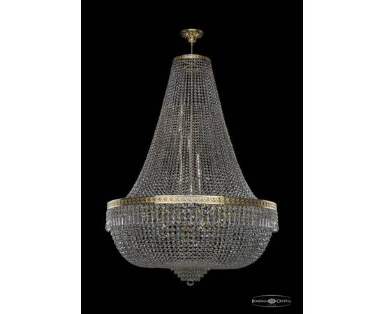 Люстра на штанге Bohemia Ivele Crystal 19271/H2/100IV G