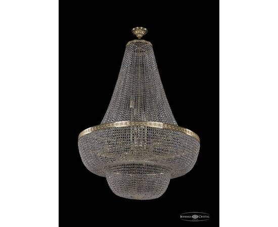 Люстра на штанге Bohemia Ivele Crystal 19091/H2/100IV G