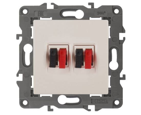 Розетка аудио двойная Эра 14-3112-02 Б0034327