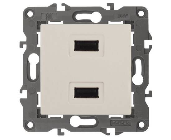 Розетка USB Эра 14-4110-02 Б0034359