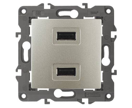 Розетка USB Эра 14-4110-04 Б0034371