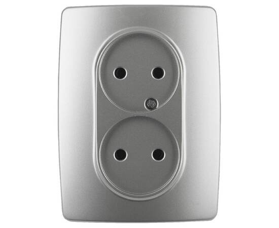 Розетка 2x2P Эра 12-2107-03 Б0031240