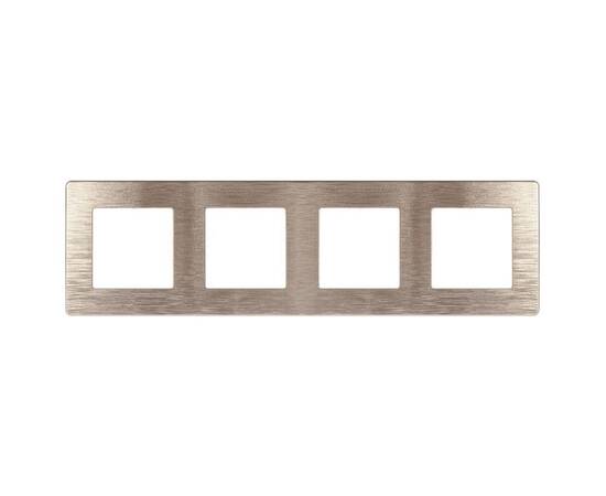Рамка для розеток и выключателей на 4 поста Эра 12-5104-13 Б0052536