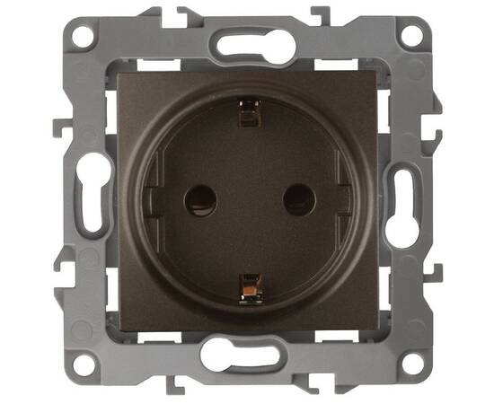 Розетка 2P+E Schuko Эра 12-2101-13 Б0019320