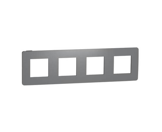 Рамка 4-постовая Schneider Electric Unica New NU280822