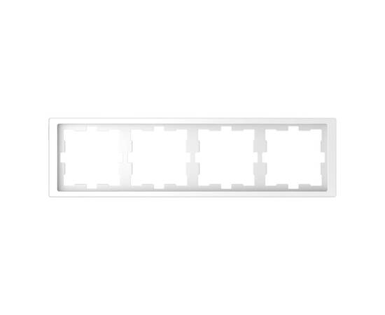 Рамка 4-постовая Schneider Electric Merten D-Life MTN4040-6535