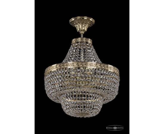 Люстра на штанге Bohemia Ivele Crystal 19091/H1/35IV G