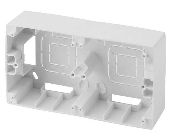 Коробка для накладного монтажа на 2 поста Эра 12-6102-01 Б0043170