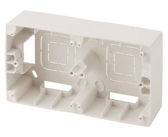 Коробка для накладного монтажа на 2 поста Эра 12-6102-02 Б0043171