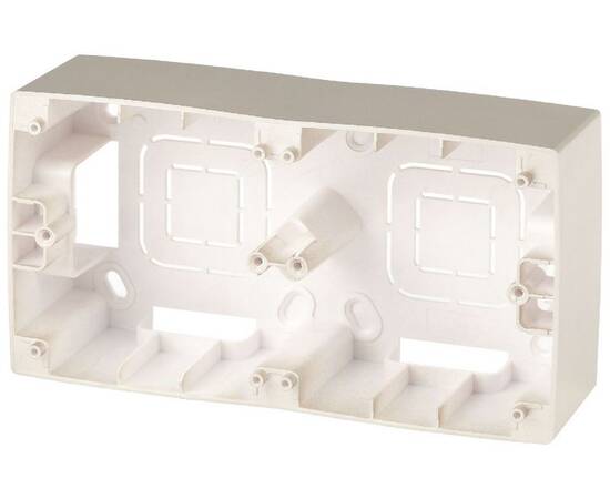 Коробка для накладного монтажа на 2 поста Эра 12-6102-04 Б0043173