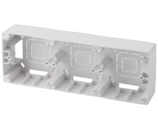 Коробка для накладного монтажа на 3 поста Эра 12-6103-01 Б0043180