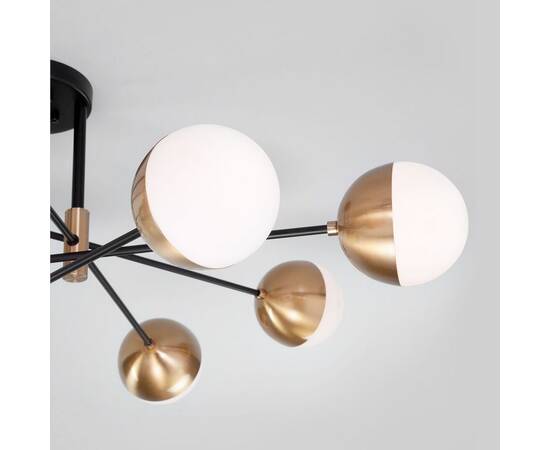 Потолочная люстра Eurosvet Nuvola 70129/8 латунь Smart a057080, изображение 3