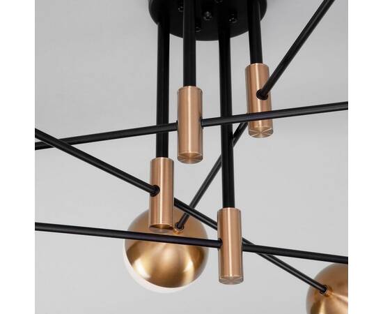 Потолочная люстра Eurosvet Nuvola 70129/8 латунь Smart a057080, изображение 4